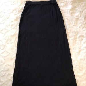 Cotton maxi skirt